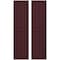 Ekena Millwork Americraft 4-Board Exterior Wood 2 Equal Panel Framed Board-n-Batten Shutters, ARW101BF414X77WRH, PR ARW101BF414X77WRH - alternate 1